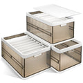 3 Pack Foldable Storage Bin With Lid
