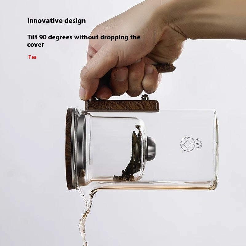 One Click Magnetic Teapot Separation Filtration
