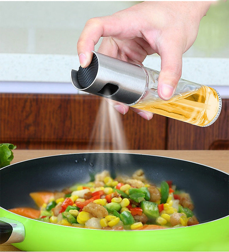 Cooking Oil Spray Bottle Kitchen Gadgets