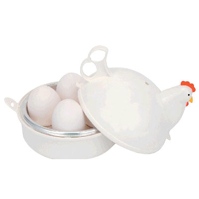 Chicken Shaped Microwave Egg Steamer