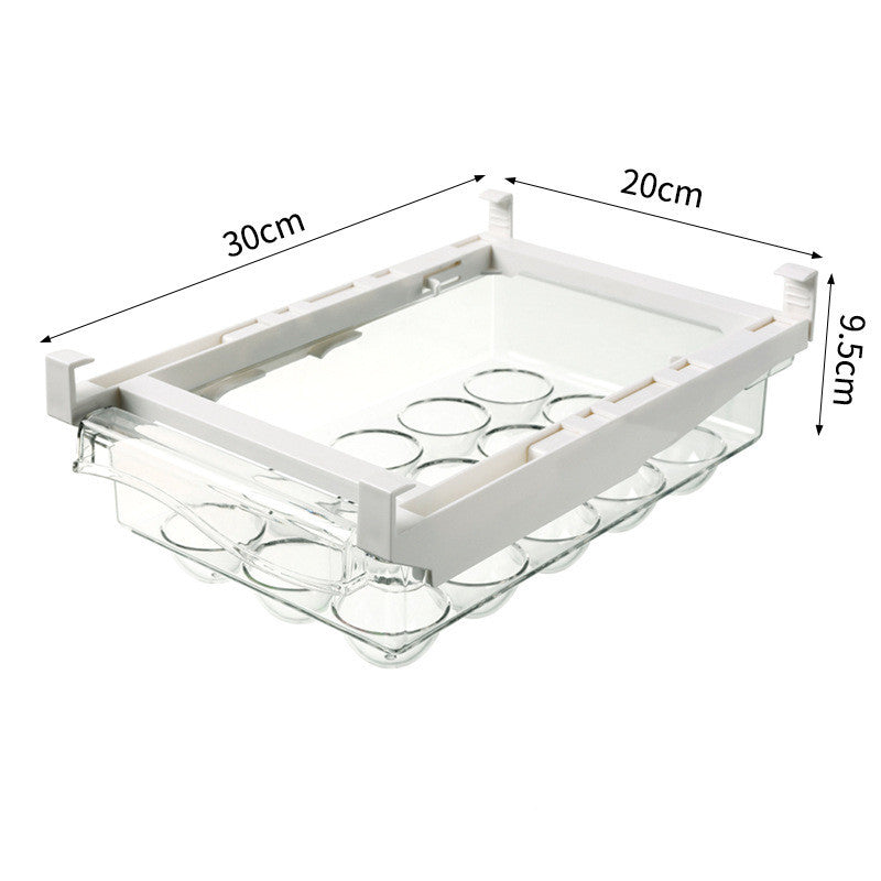 Transparent Refrigerator Storage Box Drawer