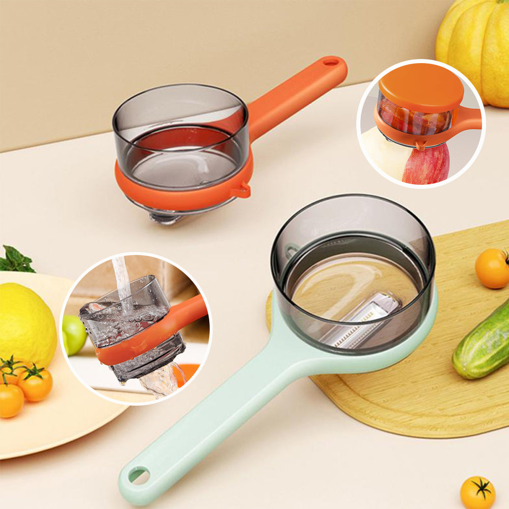 Kitchen Multi-Functional Peeler With Bucket