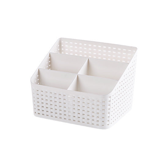 Rattan cosmetic storage box