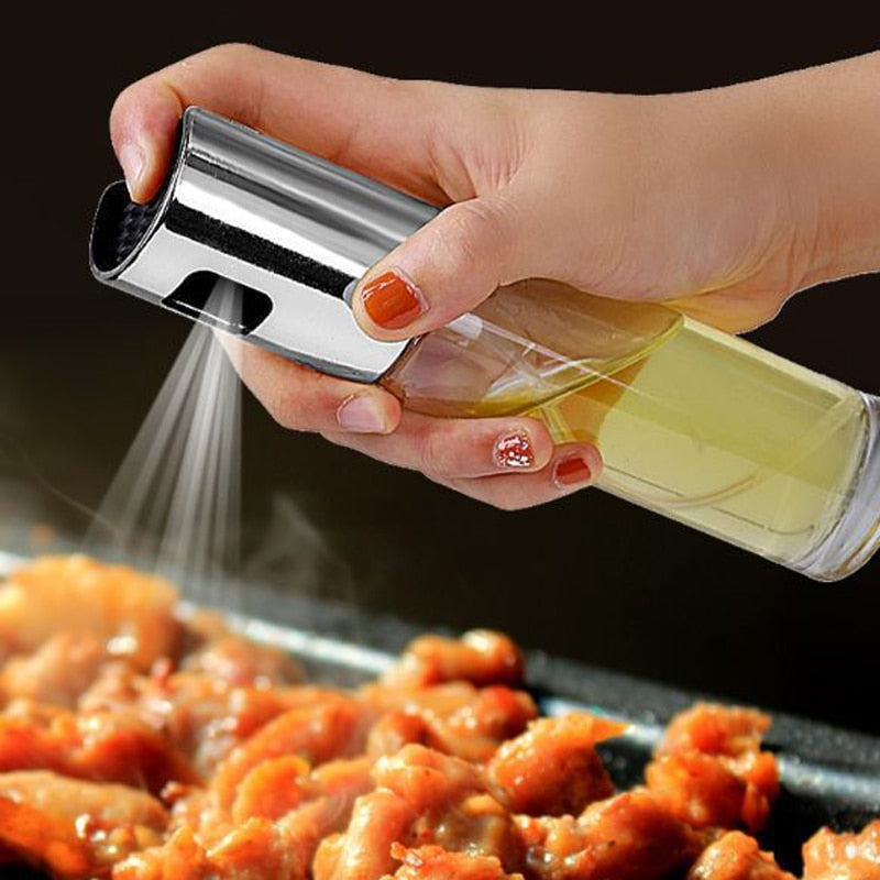 Cooking Oil Spray Bottle Kitchen Gadgets