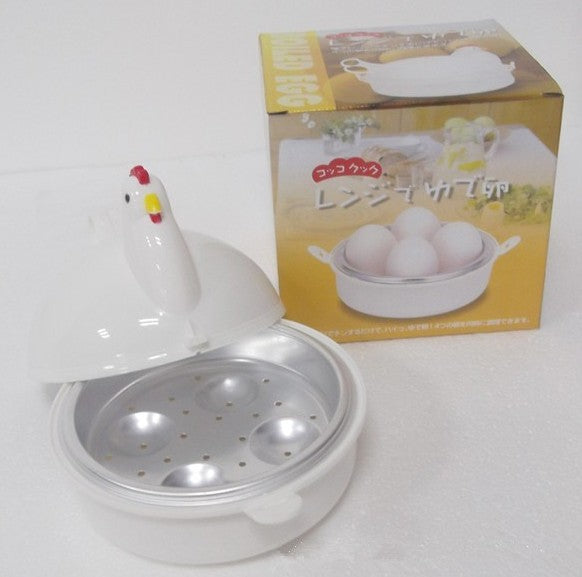 Chicken Shaped Microwave Egg Steamer