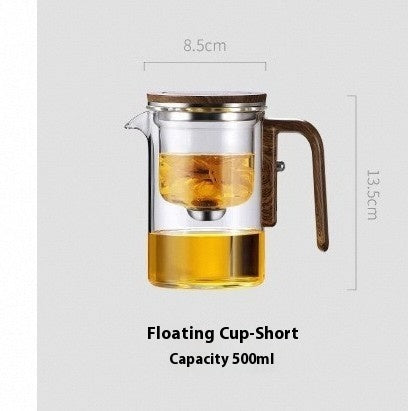 One Click Magnetic Teapot Separation Filtration