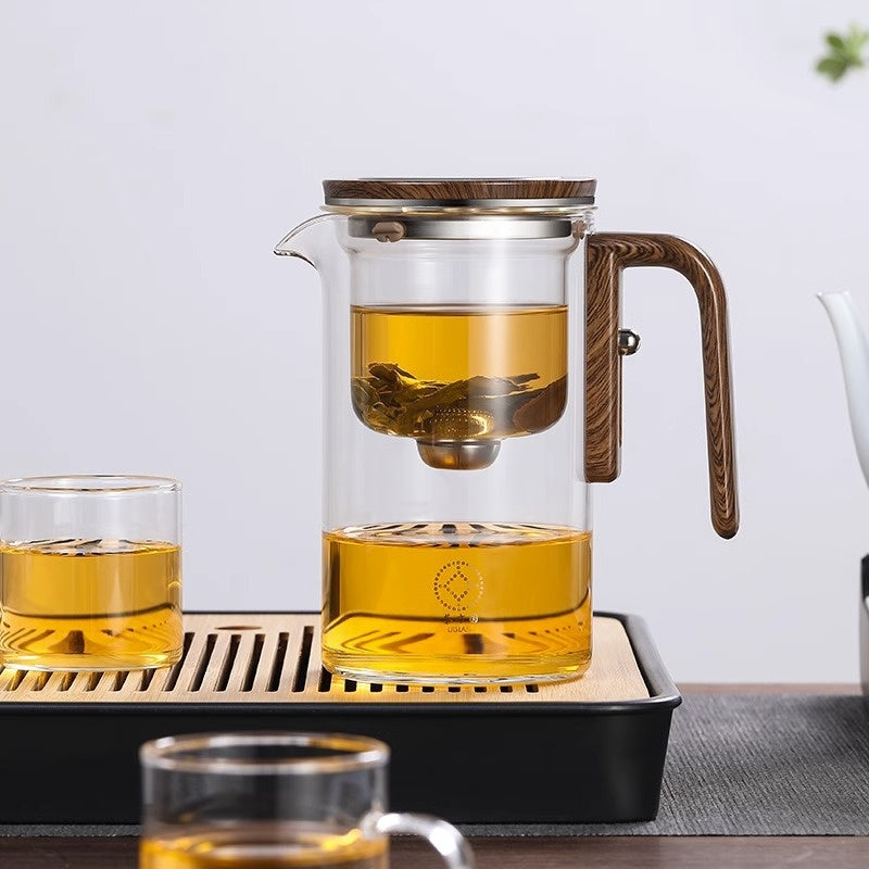 One Click Magnetic Teapot Separation Filtration