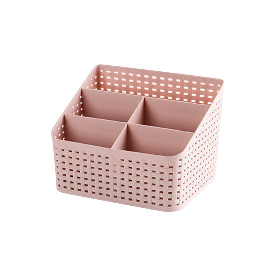 Rattan cosmetic storage box