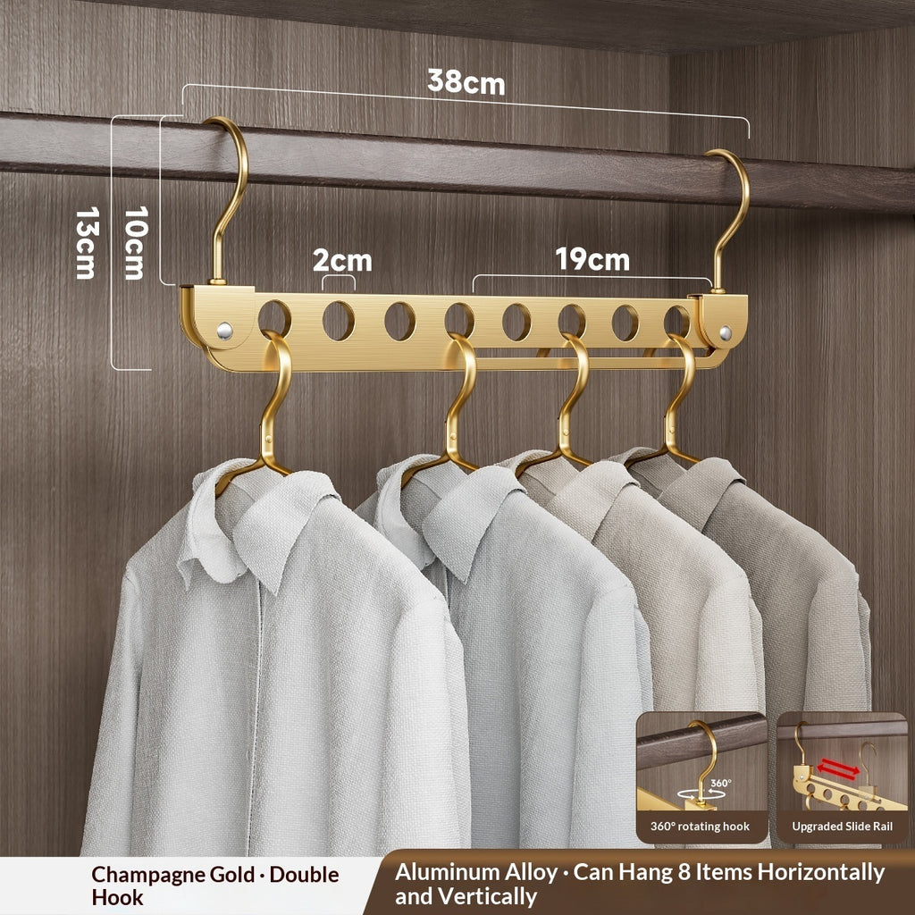Multi-functional Foldable Clothes Hanger