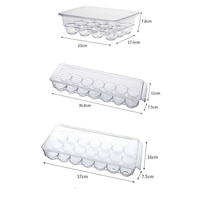 Transparent Refrigerator Storage Box Drawer
