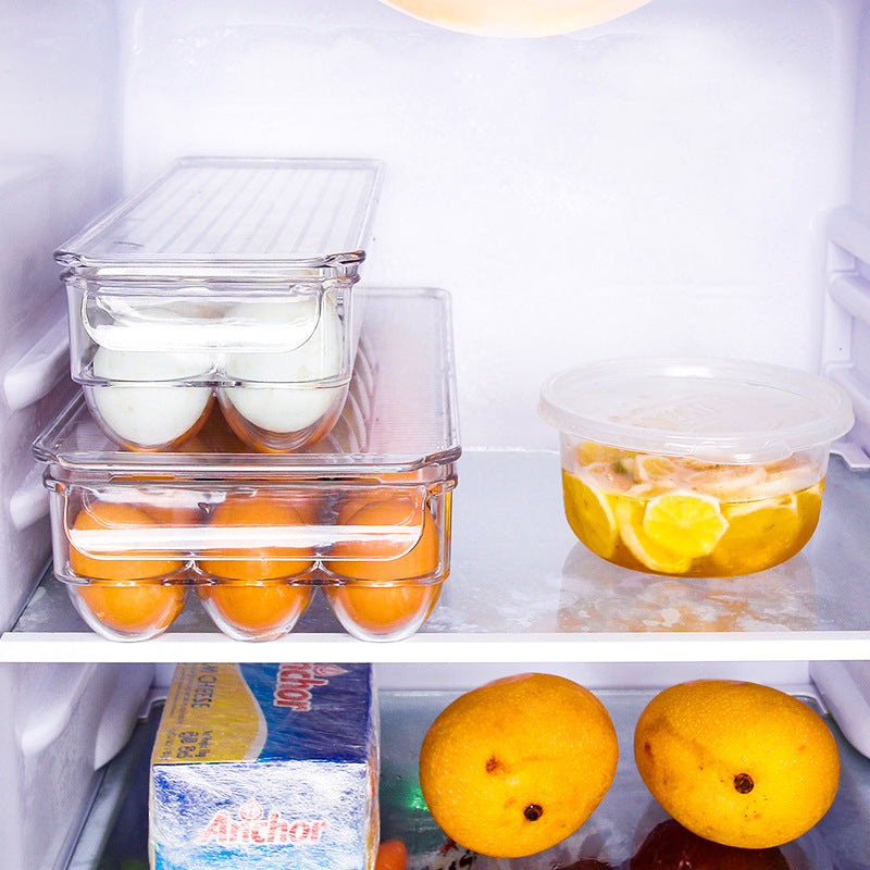 Transparent Refrigerator Storage Box Drawer