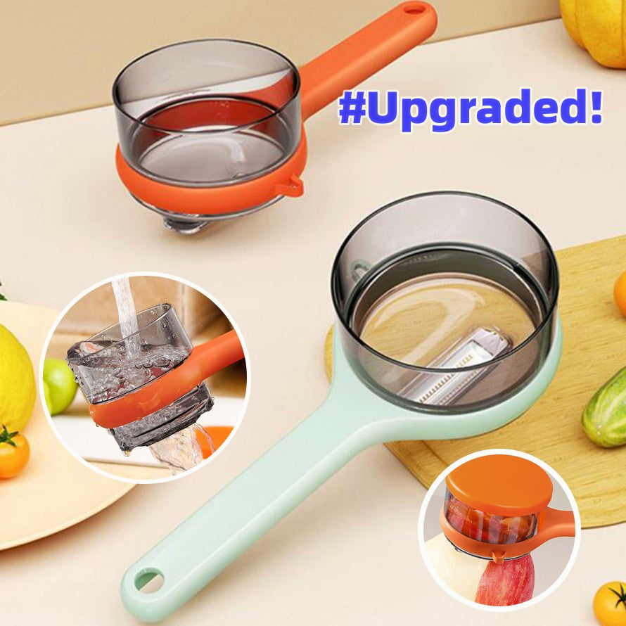 Kitchen Multi-Functional Peeler With Bucket