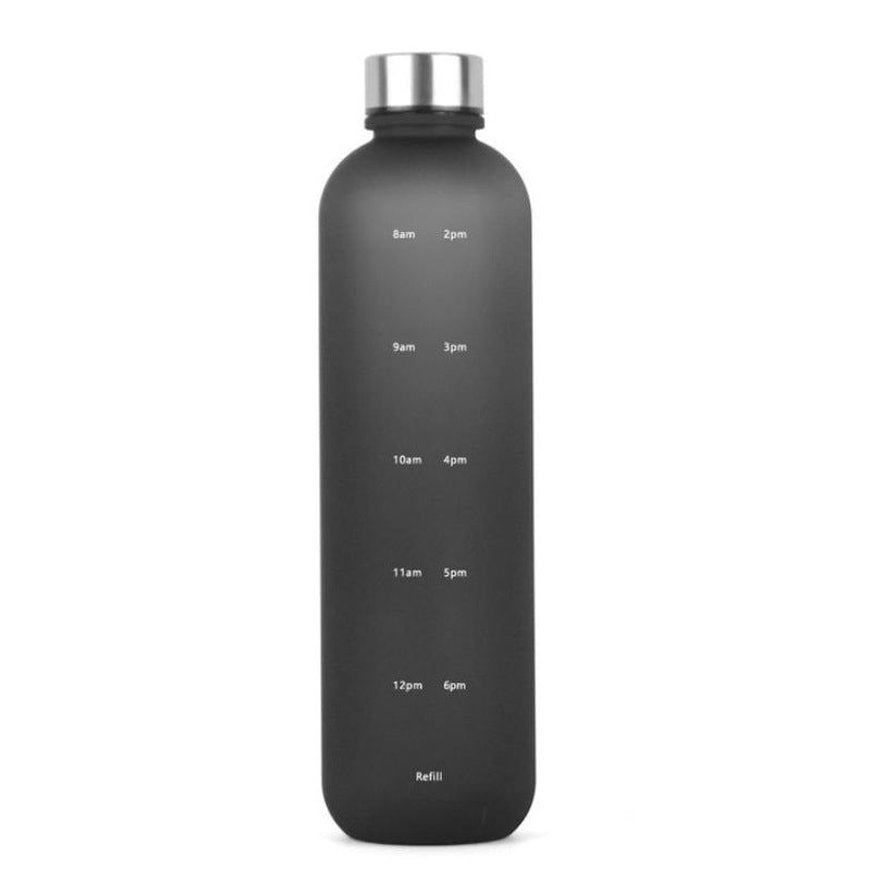 Frosted Gradient Plastic Water Bottle