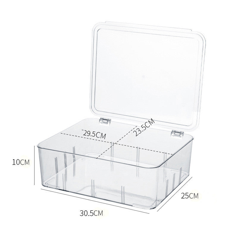 Transparent Refrigerator Storage Box Drawer