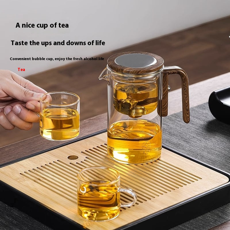 One Click Magnetic Teapot Separation Filtration